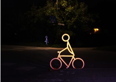 Gul Pieto Cykel - Reflexis